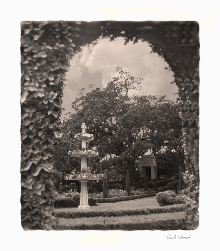 photo of garden at Cummer museum, Jacksonville, FL