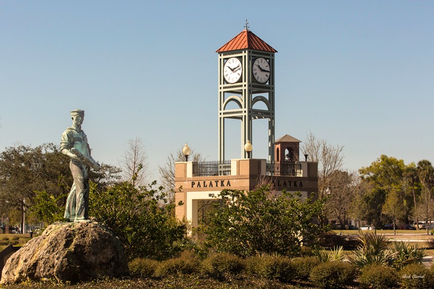 Entering Palatka, FL from the South